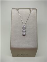 Collar Miluna Mujer in Oro blanco 0.39 Ct CLD4478 - CLD4478